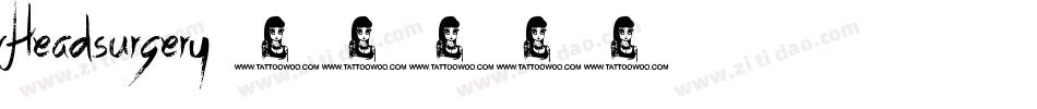 Headsurgery字体转换