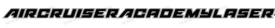 AircruiserAcademyLaser-rLW7字体转换