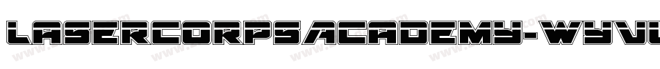 LaserCorpsAcademy-WyVwE字体转换