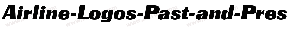Airline-Logos-Past-and-Present字体转换