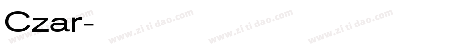 Czar字体转换