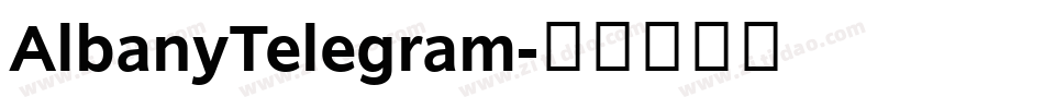 AlbanyTelegram字体转换