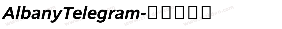 AlbanyTelegram字体转换