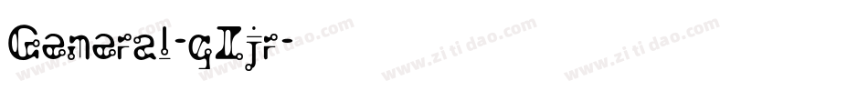 General-qZjr字体转换