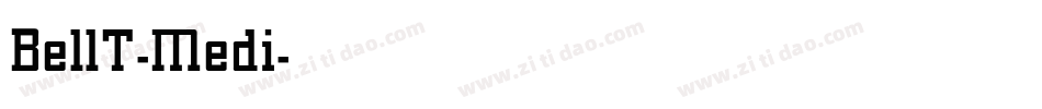 BellT-Medi字体转换