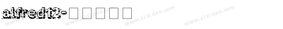 alfred12字体转换