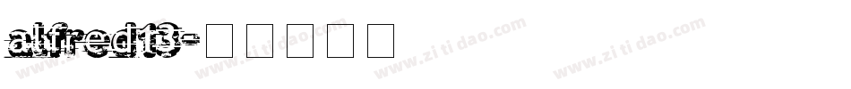 alfred13字体转换