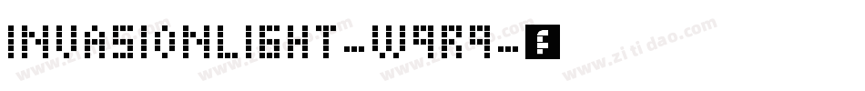 InvasionLight-w9r9字体转换