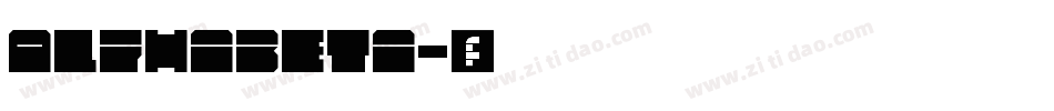 Alphabeta字体转换