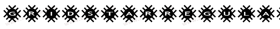 GridstarRegular-axxjm字体转换