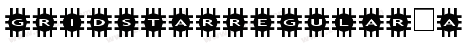GridstarRegular-axxjm字体转换