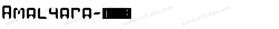 Amalyara字体转换
