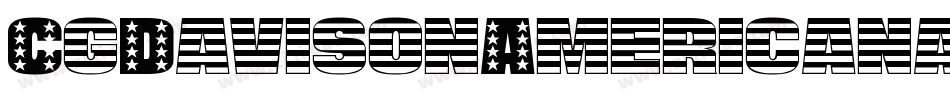 CgDavisonAmericana字体转换