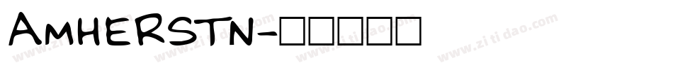 AMHERSTN字体转换