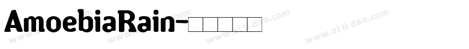 AmoebiaRain字体转换
