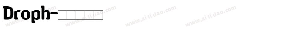 Droph字体转换