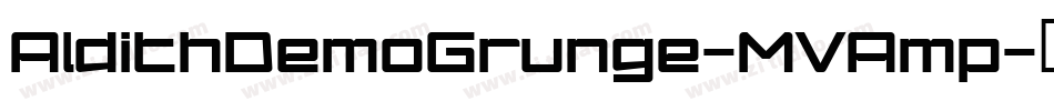 AldithDemoGrunge-MVAmp字体转换