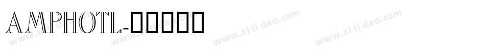 AMPHOTL字体转换
