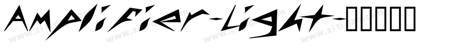 Amplifier-Light字体转换