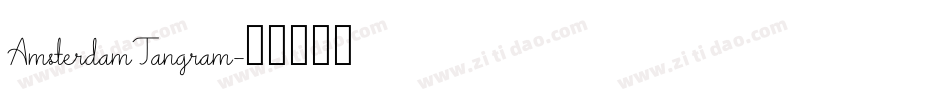 AmsterdamTangram字体转换