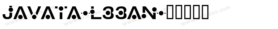 Javata-L33an字体转换