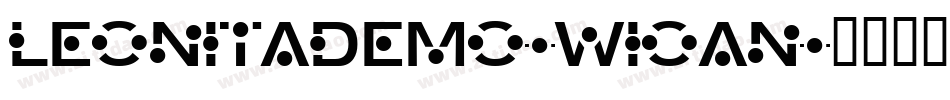 LeonitaDemo-w1oAn字体转换