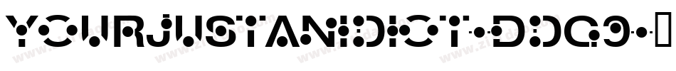 YourJustAnIdiot-DdG9字体转换