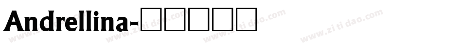 Andrellina字体转换