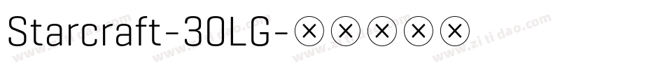 Starcraft-30LG字体转换