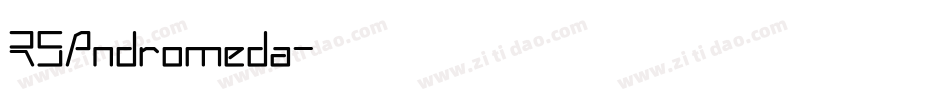 RSAndromeda字体转换