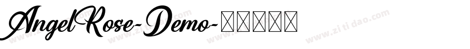 AngelRose-Demo字体转换