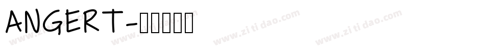 ANGERT字体转换