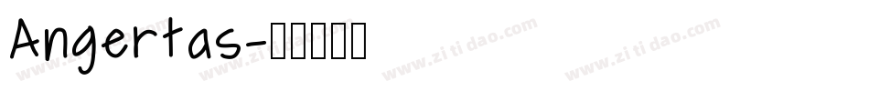 Angertas字体转换