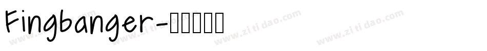Fingbanger字体转换