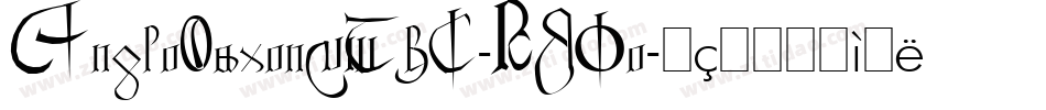 AngloSaxon8ThC-RJOo字体转换