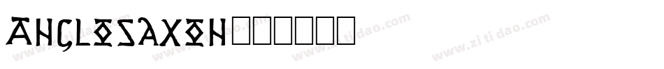 AngloSaxon字体转换