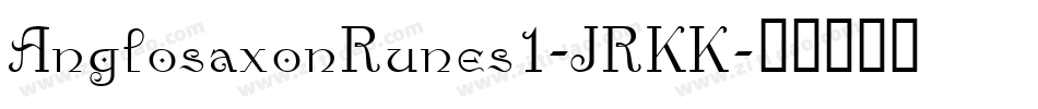 AnglosaxonRunes1-JRKK字体转换