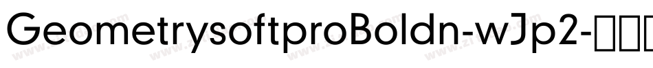 GeometrysoftproBoldn-wJp2字体转换