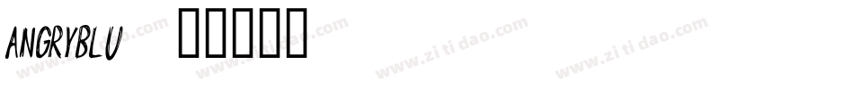 ANGRYBLU字体转换