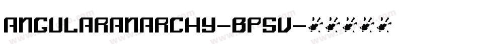 AngularAnarchy-BP5V字体转换