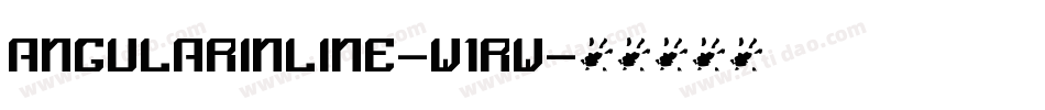 AngularInline-w1rw字体转换