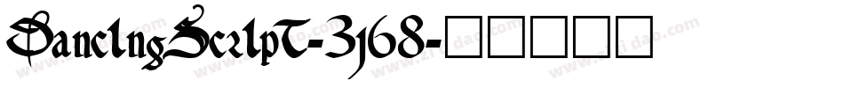 DancingScript-3j68字体转换