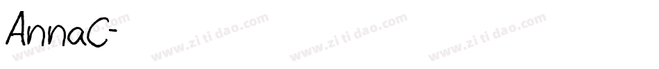 AnnaC字体转换