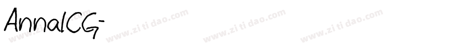 AnnaICG字体转换