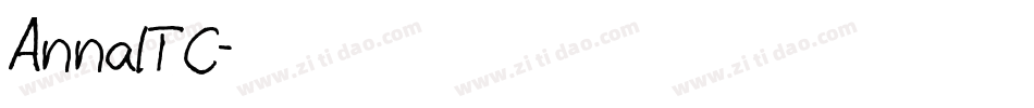 AnnaITC字体转换