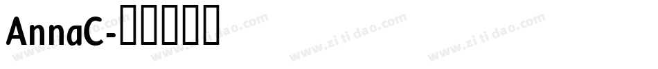 AnnaC字体转换
