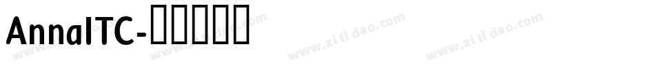 AnnaITC字体转换