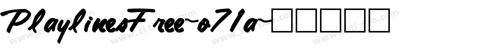 PlaylinesFree-o71a字体转换