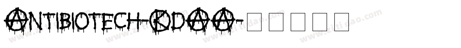 Antibiotech-KdAA字体转换