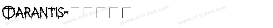 Tarantis字体转换